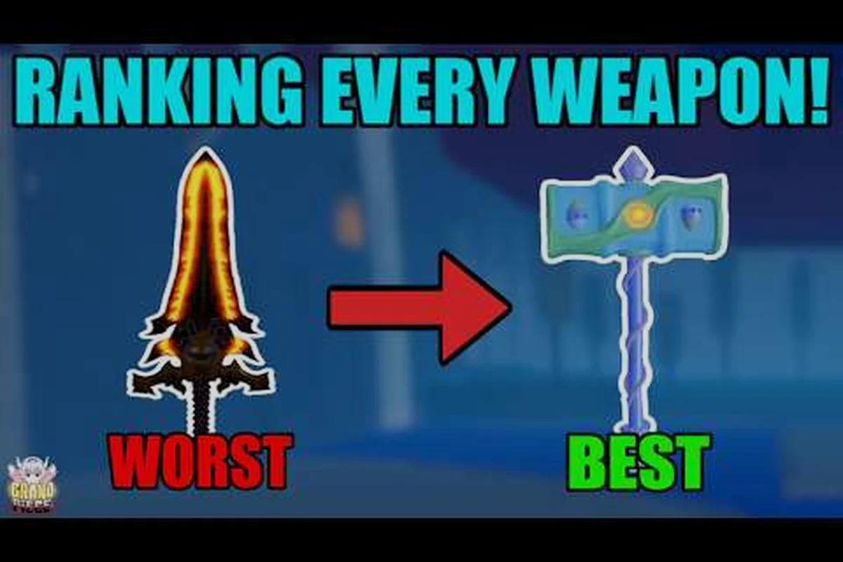 Grand Piece Online Weapon Comparison: Swords and Guns